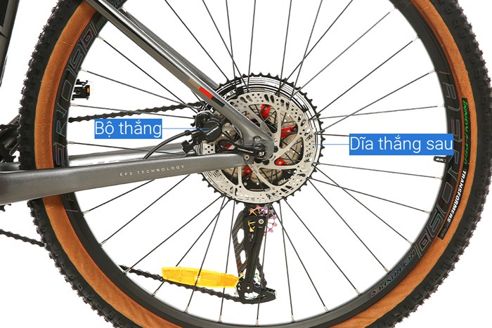 Xe Đạp Địa Hình MTB Twitter Storm 2.0 Main 27.5 inch Size M Màu Xám