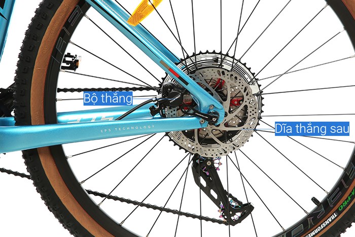 Xe Đạp Địa Hình MTB Twitter Storm 2.0 Main 27.5 inch Size M Màu Xanh Dương