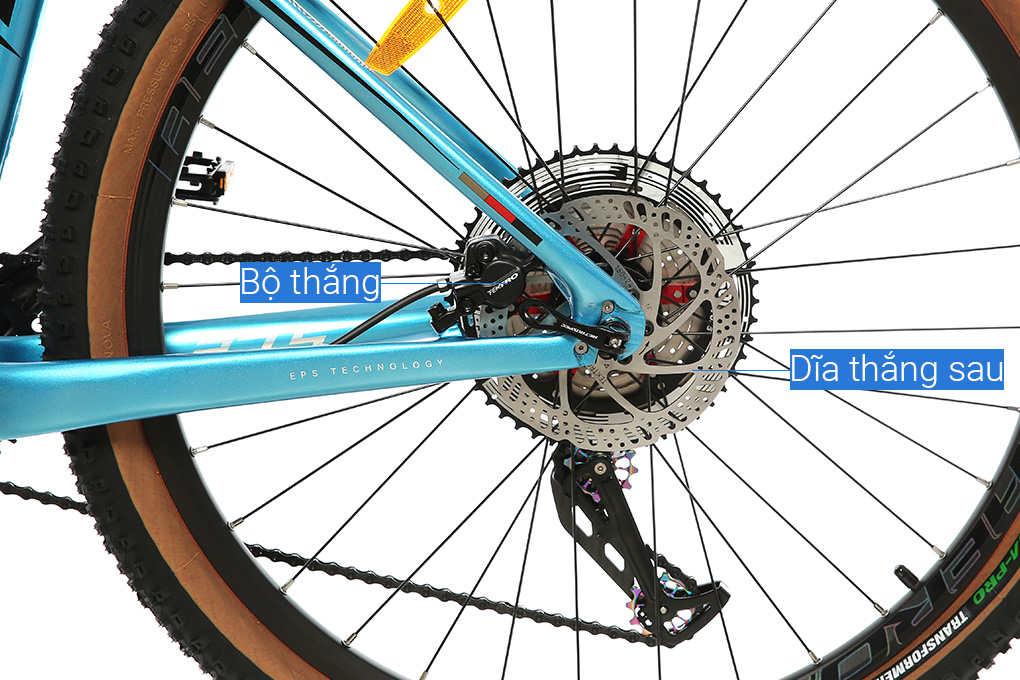 Xe Đạp Địa Hình MTB Twitter Storm 2.0 Main 27.5 inch Size M Màu Xanh Dương