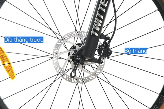 Xe Đạp Địa Hình MTB Twitter Storm 2.0 Main 27.5 inch Size M Màu Đỏ