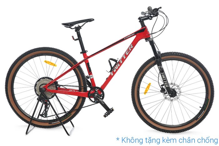 Xe Đạp Địa Hình MTB Twitter Storm 2.0 Main 27.5 inch Size S Màu Đỏ