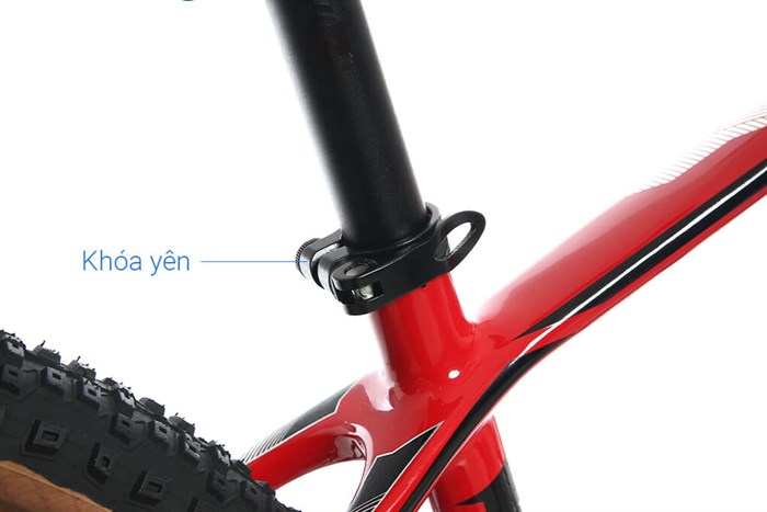 Xe Đạp Địa Hình MTB Twitter Storm 2.0 Main 27.5 inch Size S Màu Đỏ