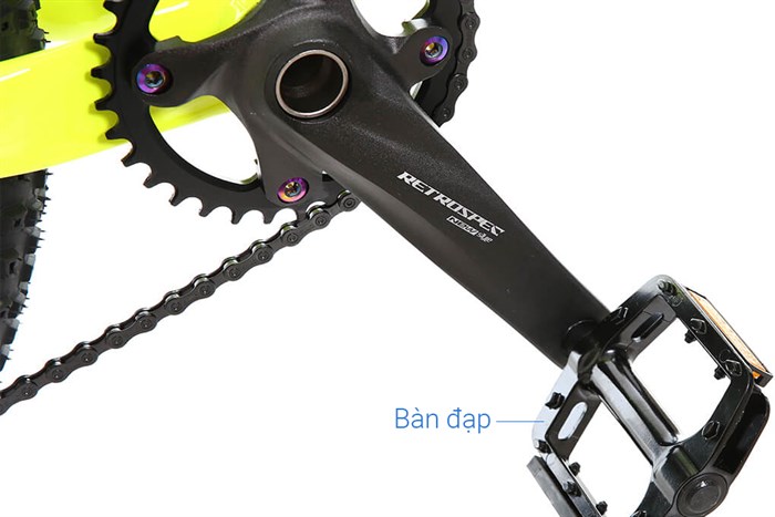 Xe Đạp Địa Hình MTB Twitter Storm 2.0 Main 27.5 inch Size S Màu Vàng