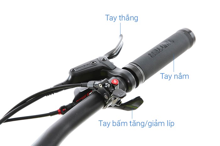 Xe Đạp Địa Hình MTB Twitter Storm 2.0 Main 27.5 inch Size S Màu Vàng