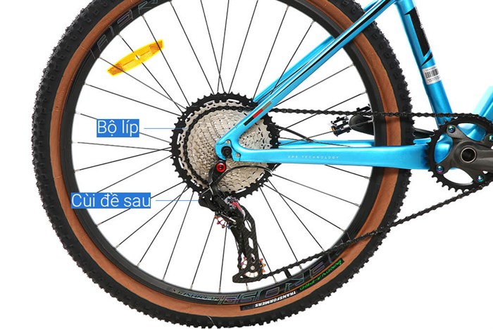 Xe Đạp Địa Hình MTB Twitter Storm 2.0 Main 27.5 inch Size S Màu Xanh Dương