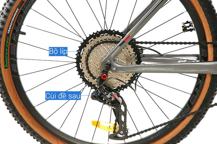 Xe Đạp Địa Hình MTB Twitter Storm 2.0 Main 27.5 inch Size S Màu Xám