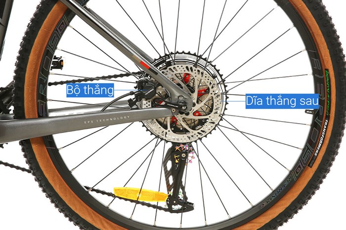 Xe Đạp Địa Hình MTB Twitter Storm 2.0 Main 27.5 inch Size S Màu Xám