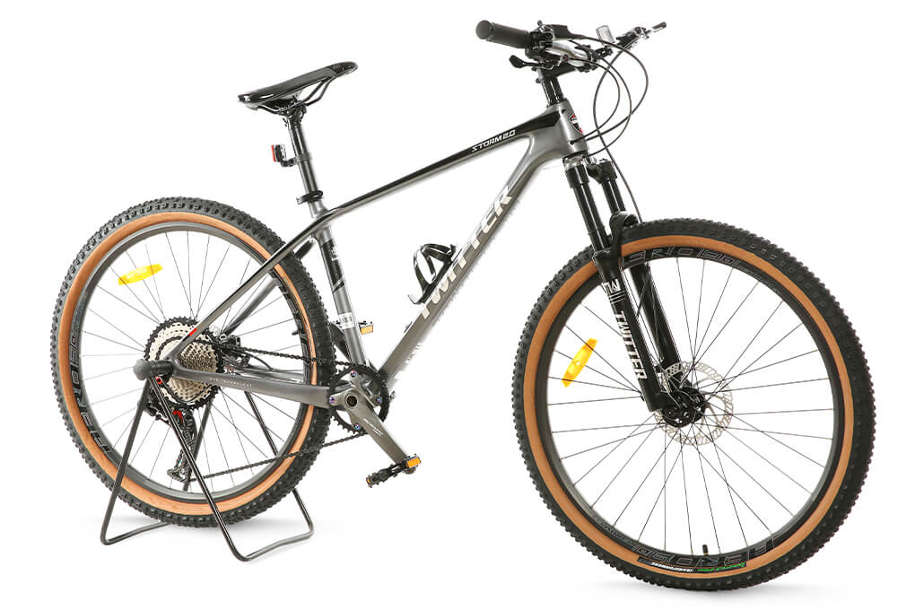 Xe Đạp Địa Hình MTB Twitter Storm 2.0 Main 27.5 inch Size S Màu Xám