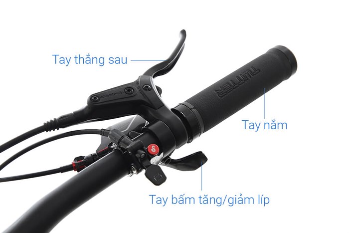 Xe Đạp Địa Hình MTB Twitter Storm 2.0 Main 27.5 inch Size S Màu Xám