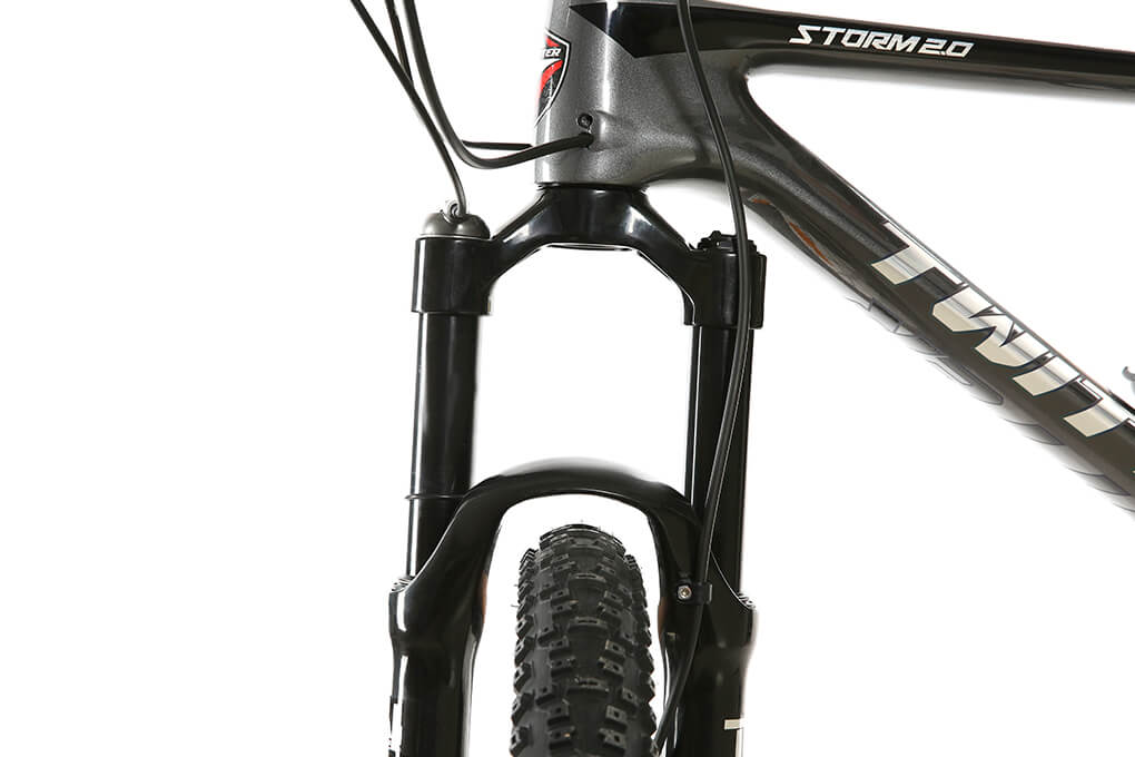 Xe Đạp Địa Hình MTB Twitter Storm 2.0 Main 27.5 inch Size S Màu Xám