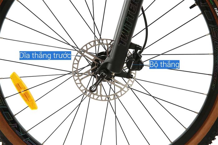 Xe Đạp Địa Hình MTB Twitter Warrior Pro Main 27.5 inch Size S