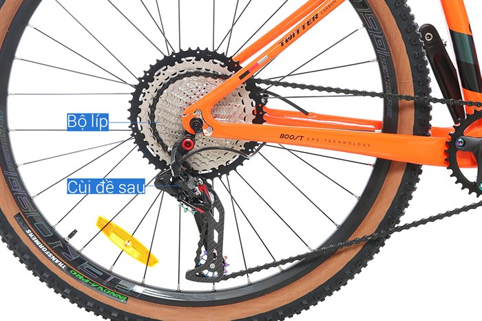 Xe Đạp Địa Hình MTB Twitter Warrior Pro Main 29 inch Size S