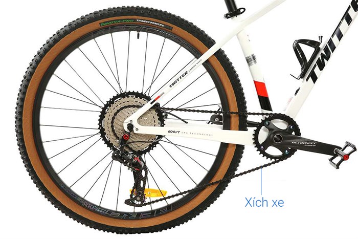 Xe Đạp Địa Hình MTB Twitter Warrior Pro Main 29 inch Size S