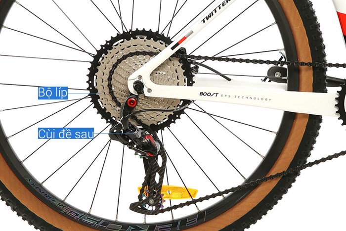 Xe Đạp Địa Hình MTB Twitter Warrior Pro Main 29 inch Size S