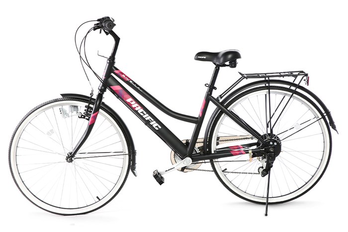 Xe Đạp Đường Phố City Pacific Ravella XT 26 inch Màu Đen hồng
