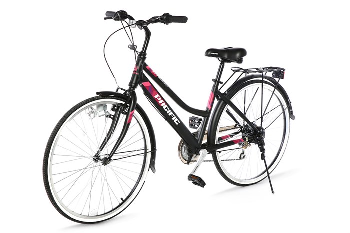Xe Đạp Đường Phố City Pacific Ravella XT 26 inch Màu Đen hồng