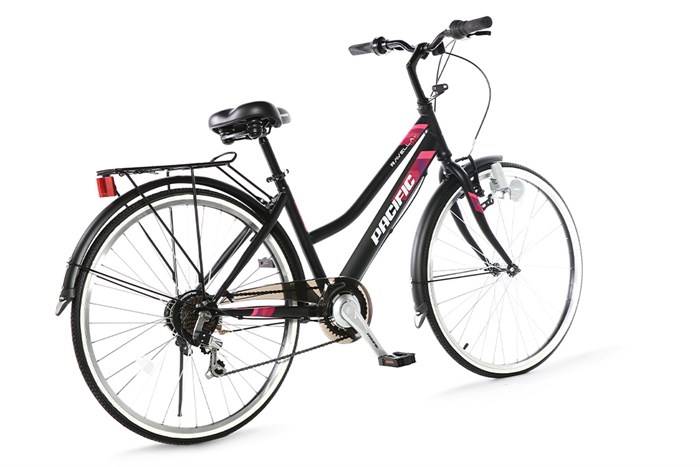 Xe Đạp Đường Phố City Pacific Ravella XT 26 inch Màu Đen hồng
