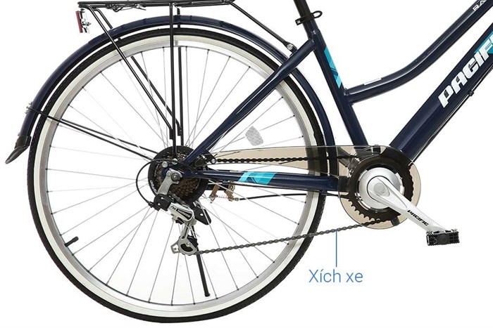 Xe Đạp Đường Phố City Pacific Ravella XT 26 inch Màu Xanh Dương