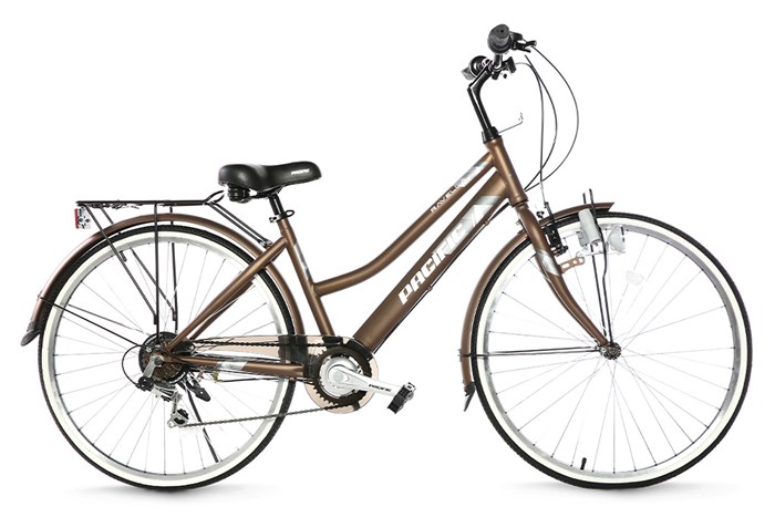 Xe Đạp Đường Phố City Pacific Ravella XT 26 inch Màu Nâu