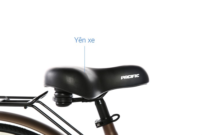 Xe Đạp Đường Phố City Pacific Ravella XT 26 inch Màu Nâu