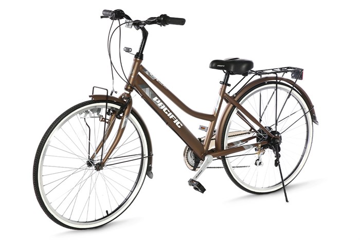Xe Đạp Đường Phố City Pacific Ravella XT 26 inch Màu Nâu
