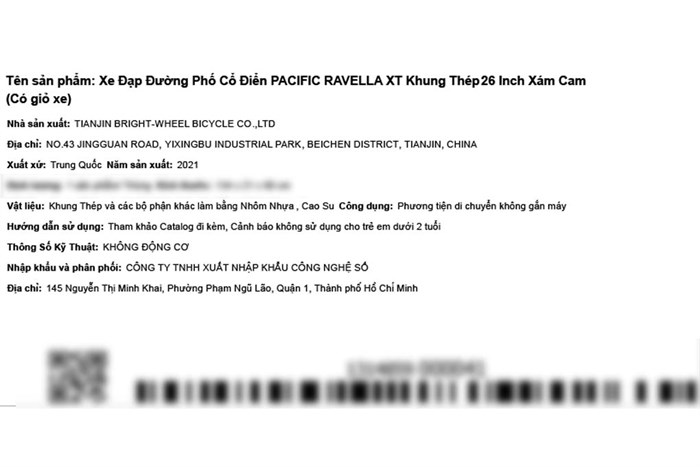 Xe Đạp Đường Phố City Pacific Ravella XT 26 inch Màu Xám