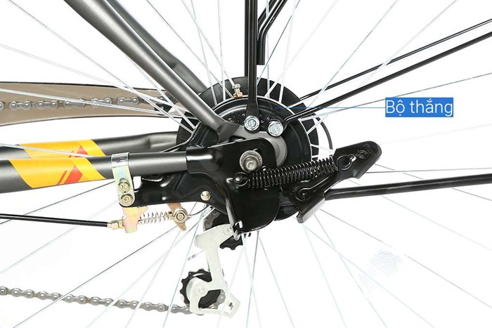 Xe Đạp Đường Phố City Pacific Ravella XT 26 inch Màu Xám