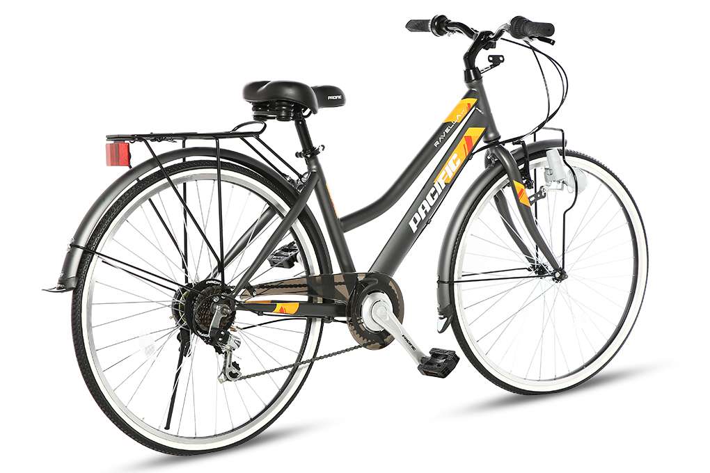 Xe Đạp Đường Phố City Pacific Ravella XT 26 inch Màu Xám