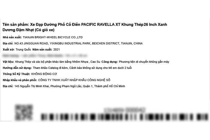 Xe Đạp Đường Phố City Pacific Ravella XT 26 inch Màu Xanh Dương