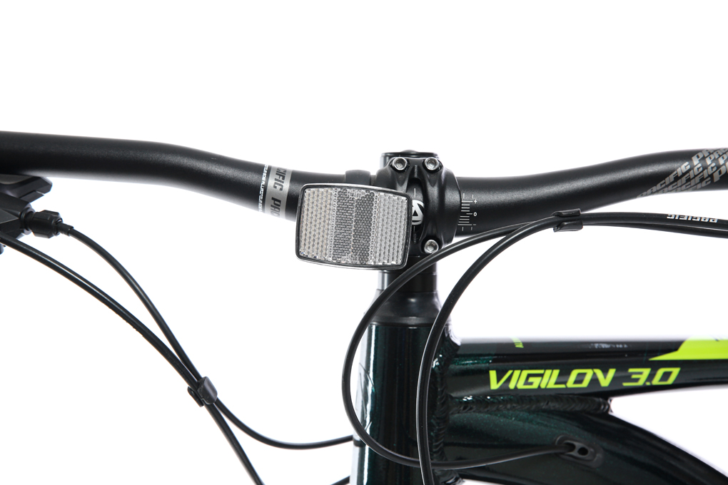 Xe Đạp Địa Hình MTB Pacific Vigilon 3.0 27.5 inch Màu Đen - Xanh lá