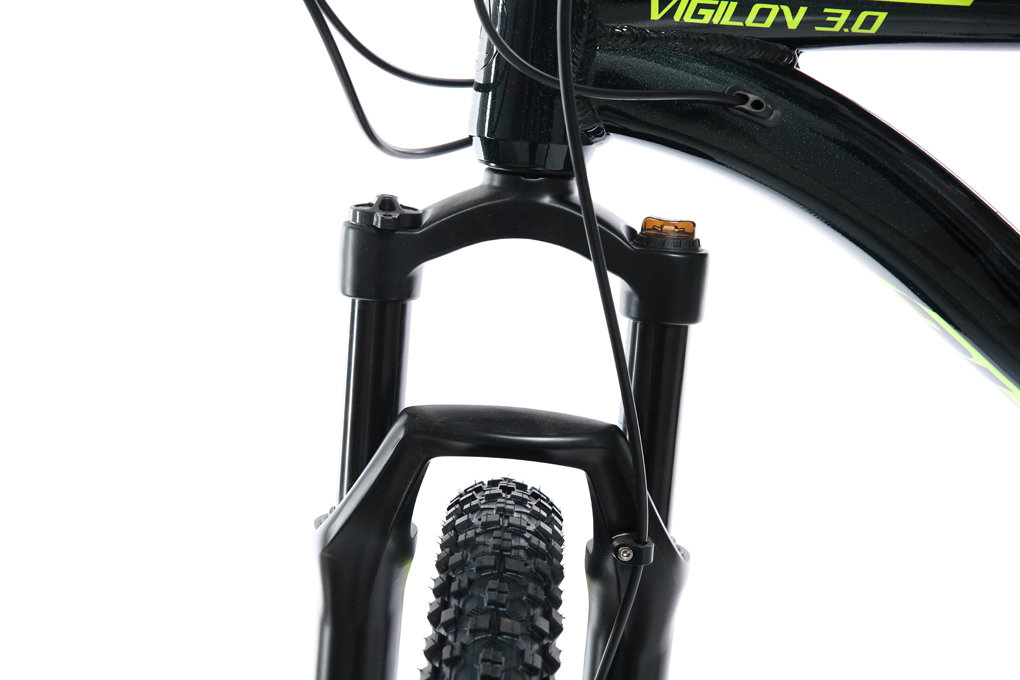 Xe Đạp Địa Hình MTB Pacific Vigilon 3.0 27.5 inch Màu Đen - Xanh lá