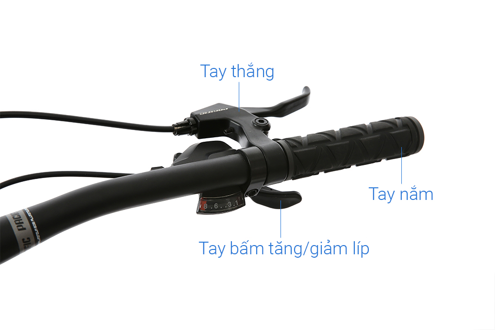 Xe Đạp Địa Hình MTB Pacific Vigilon 3.0 27.5 inch Màu Xám - Cam