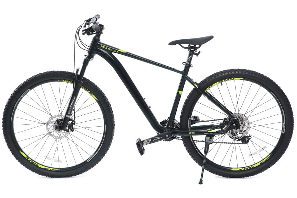 Xe Đạp Địa Hình MTB Pacific Vigilon 3.0 27.5 inch Màu Đen - Xanh lá