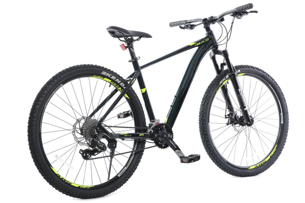 Xe Đạp Địa Hình MTB Pacific Vigilon 3.0 27.5 inch Màu Đen - Xanh lá