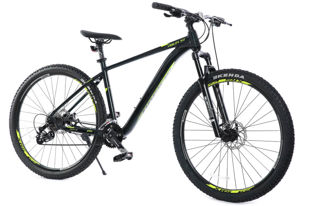 Xe Đạp Địa Hình MTB Pacific Vigilon 3.0 27.5 inch Màu Đen - Xanh lá