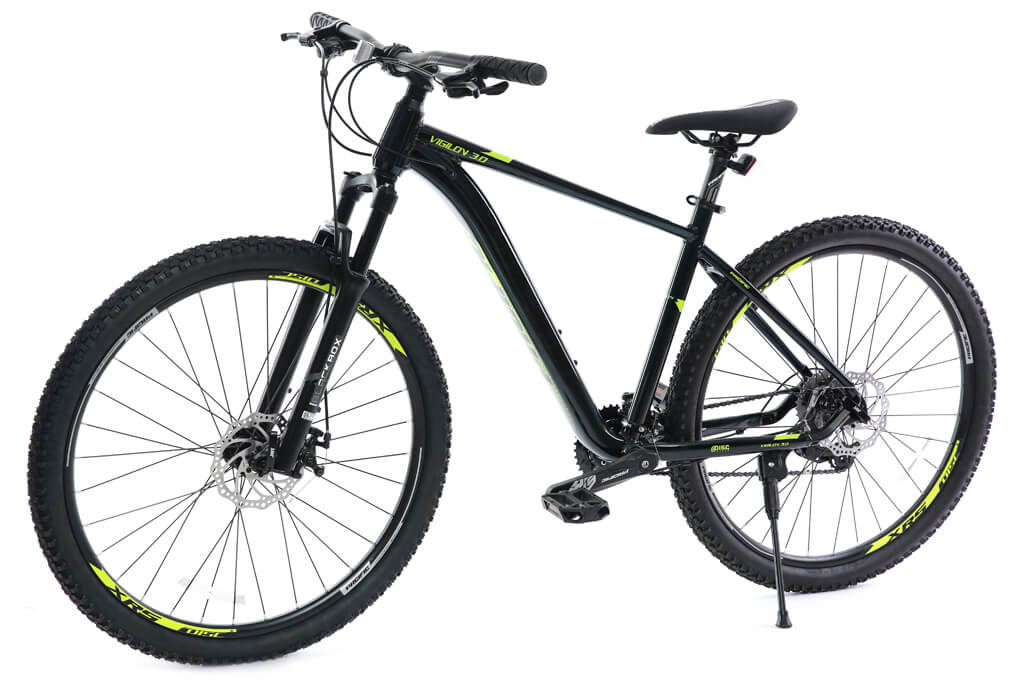 Xe Đạp Địa Hình MTB Pacific Vigilon 3.0 27.5 inch Màu Đen - Xanh lá