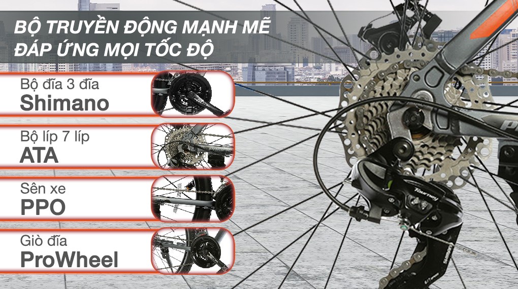 Xe Đạp Địa Hình MTB Pacific Invert 2.0 27.5 inch