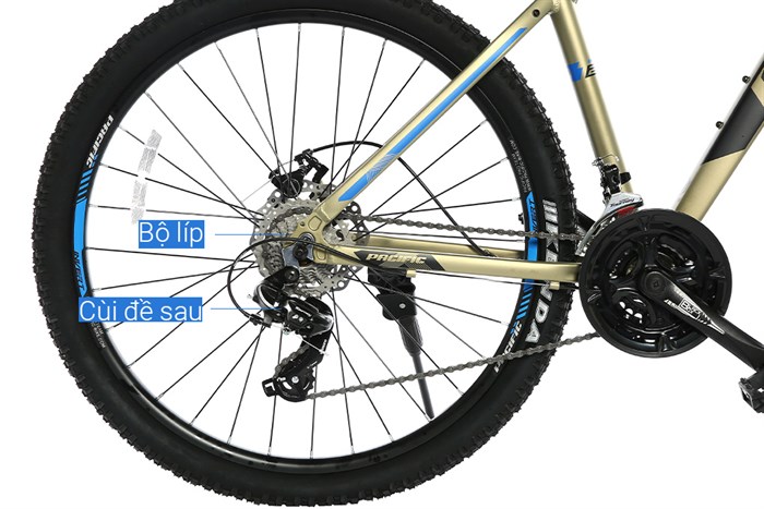 Xe Đạp Địa Hình MTB Pacific Invert 2.0 27.5 inch Màu Vàng