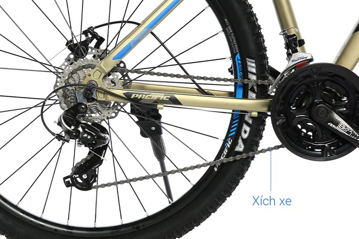 Xe Đạp Địa Hình MTB Pacific Invert 2.0 27.5 inch Màu Vàng