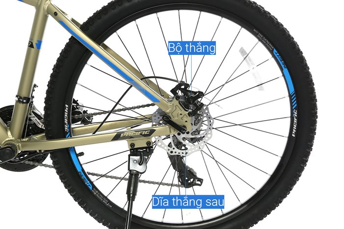 Xe Đạp Địa Hình MTB Pacific Invert 2.0 27.5 inch Màu Vàng