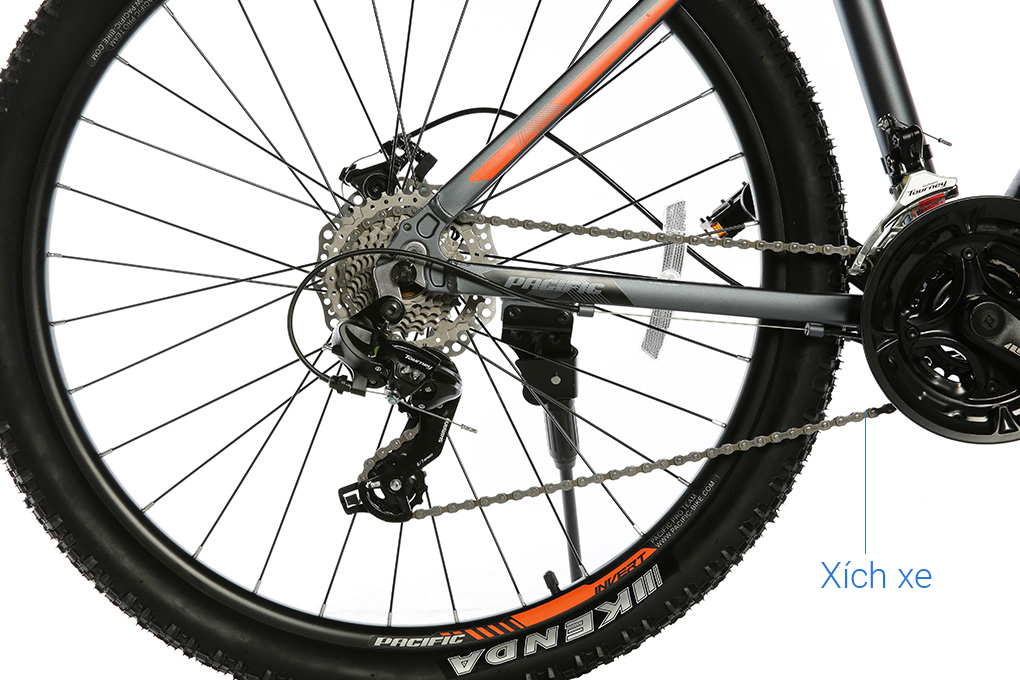 Xe Đạp Địa Hình MTB Pacific Invert 2.0 27.5 inch Màu Xám