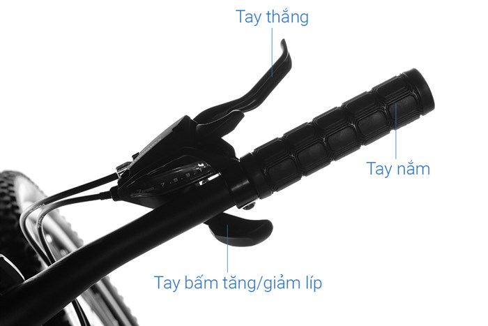 Xe Đạp Địa Hình MTB Pacific Invert 2.0 27.5 inch Màu Xám