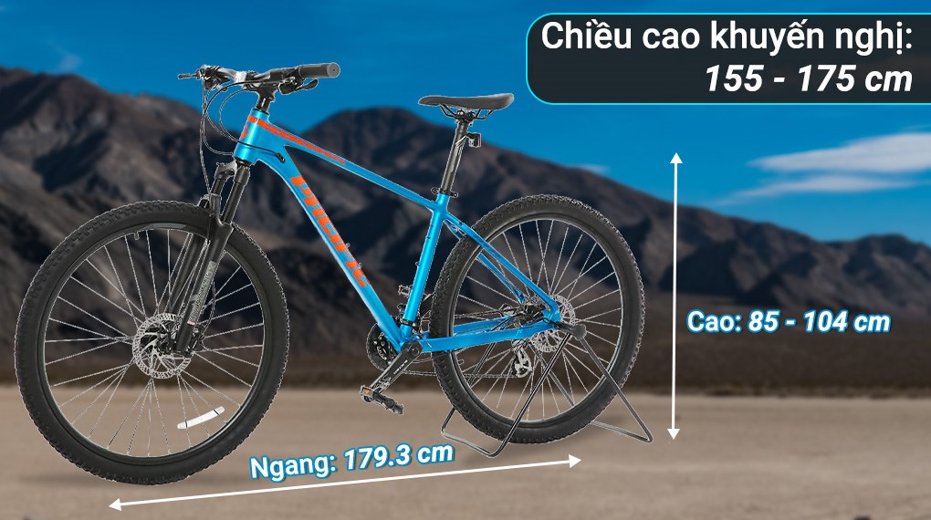 Xe Đạp Địa Hình MTB Pacific Montero 4.0 27.5 inch