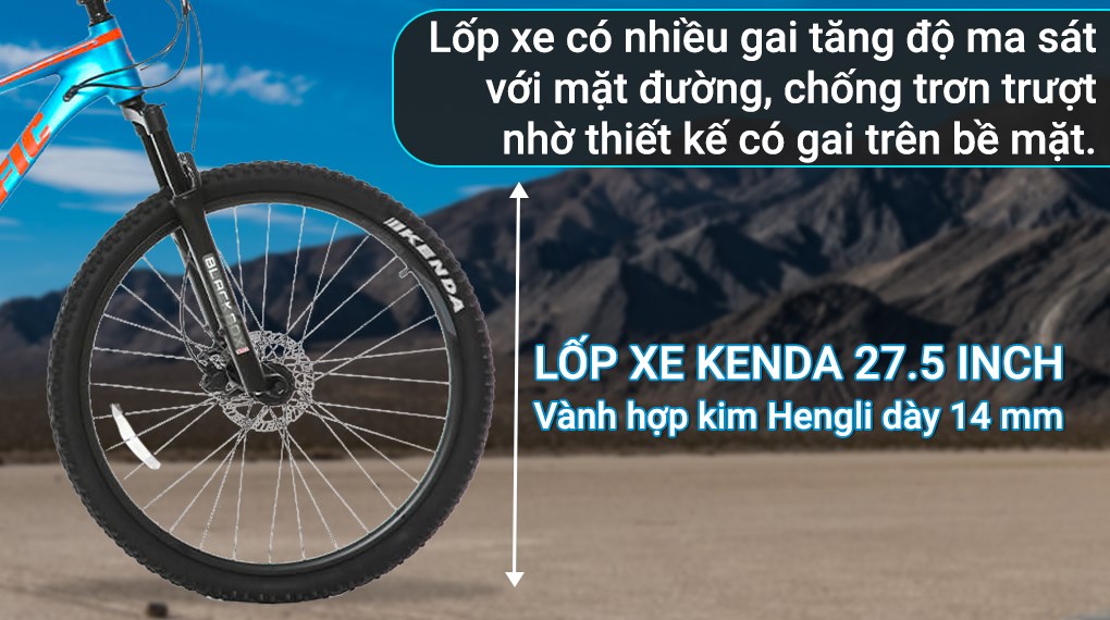 Xe Đạp Địa Hình MTB Pacific Montero 4.0 27.5 inch