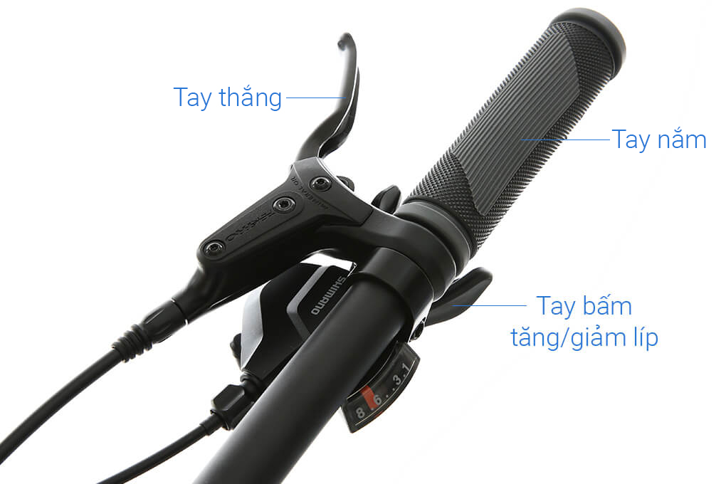 Xe Đạp Địa Hình MTB Pacific Montero 4.0 27.5 inch Màu Xanh Dương