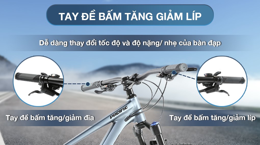 Xe Đạp Địa Hình MTB Pacific Carmeron 5.0 27.5 inch