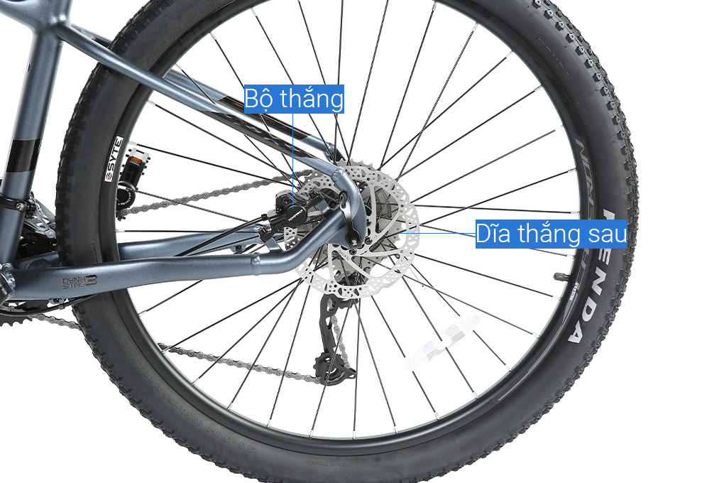 Xe Đạp Địa Hình MTB Pacific Carmeron 5.0 27.5 inch Màu Xám