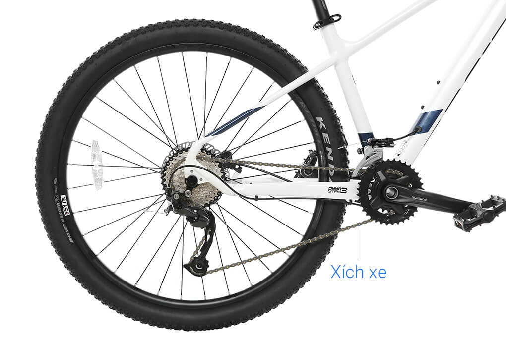 Xe Đạp Địa Hình MTB Pacific Carmeron 5.0 27.5 inch Màu Trắng