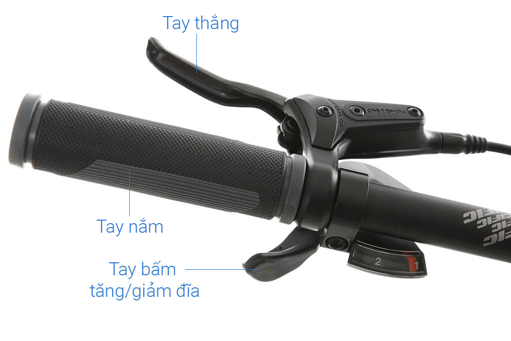 Xe Đạp Địa Hình MTB Pacific Carmeron 5.0 27.5 inch Màu Trắng