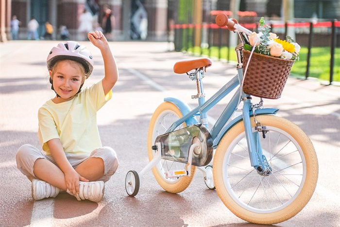 Xe Đạp Trẻ Em Royal Baby RB14B-6-3 14 inch Màu Xanh Dương